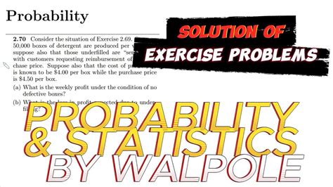 Probability Statistics For Engineers Scientists By Walpole