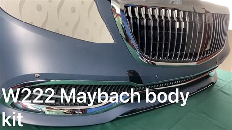 Maybach 바디 키트 앞 범퍼 그릴 메르세데스 벤츠 Maybach W222 X222 새로운 2019 년 Buy