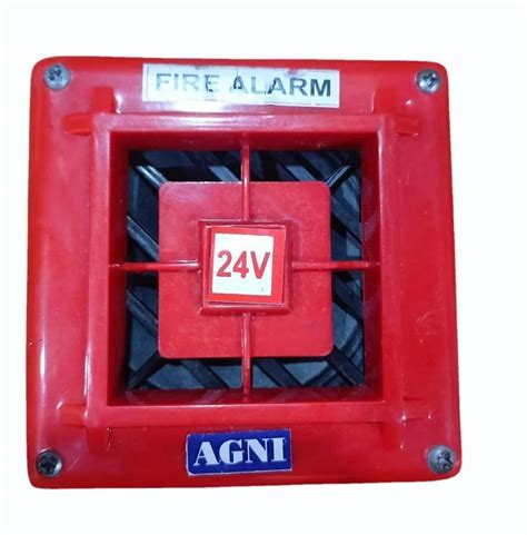 Mild Steel 24V Fire Alarm Hooter 0 025 HP At 280 In Mumbai ID