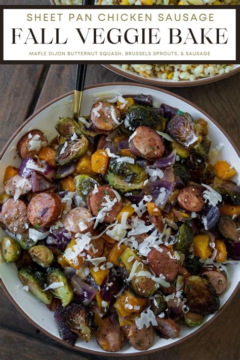 Fall Harvest Sheet Pan Chicken Sausage And Veggies Recipe In 2022