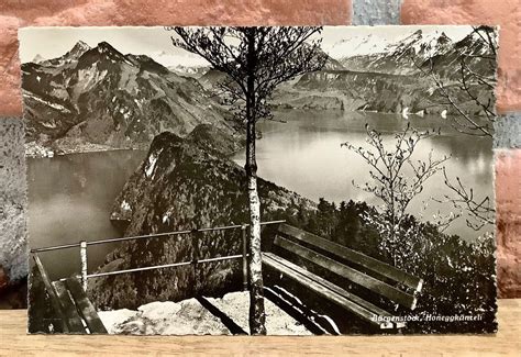 Alte Foto AK Bürgenstock Honeggkänzeli Vierwaldstättersee Kaufen