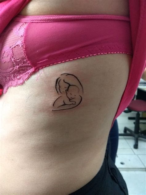 Mãe de anjo Tatuagem de bebê Perda gestacional Pra sempre comigo