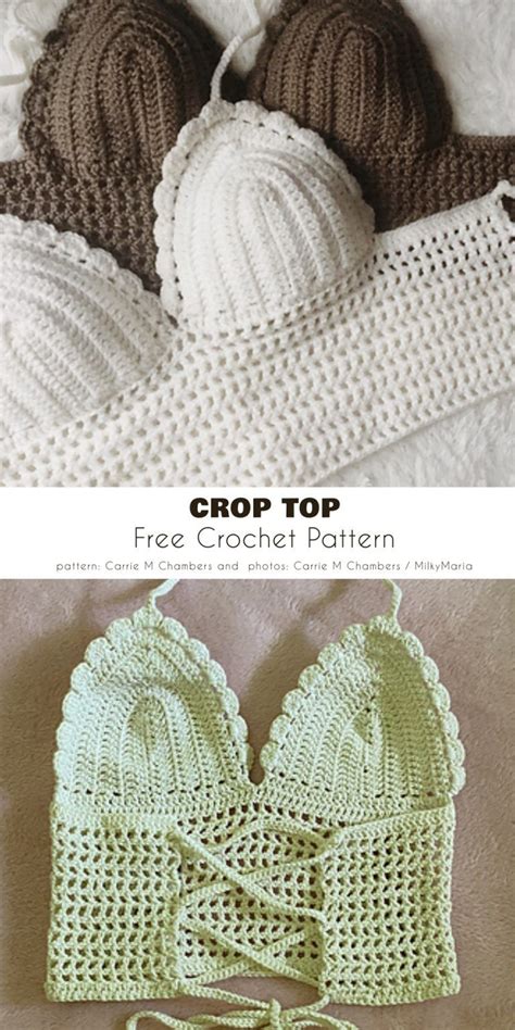 50 Free Crochet Crop Top Patterns En 2024 Ganchillo Y Tela Patrones Crochet Gratis Top Crop