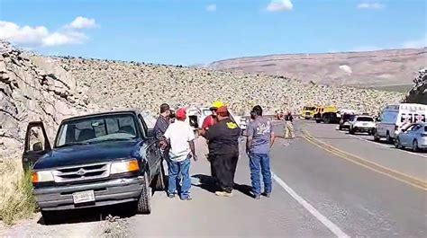 Accidente En Carretera De Cuota Ojinaga Chihuahua Deja Tres Lesionados