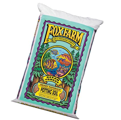 Foxfarm Ocean Forest Organic Garden Potting Soil Mix 12 Quart Bag 12