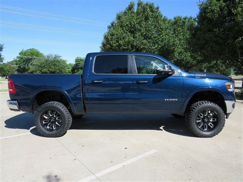 2020 Ram 1500 Laramie New Liftcustom Wheels And Tires 19414 Miles Patriot Blue Used Ram 1500