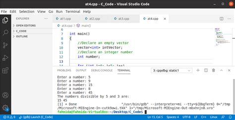 Use Of At Function In C Vector