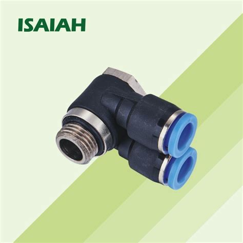 Sang A Type Hexagon Universal Male Elbow One Touch Tube Connector