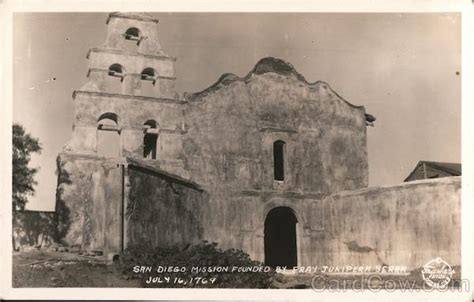 San Diego Mission California Postcard