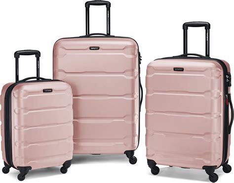 Amazon Samsonite Omni 3 Piece Hardside Luggage Nested Spinner Set