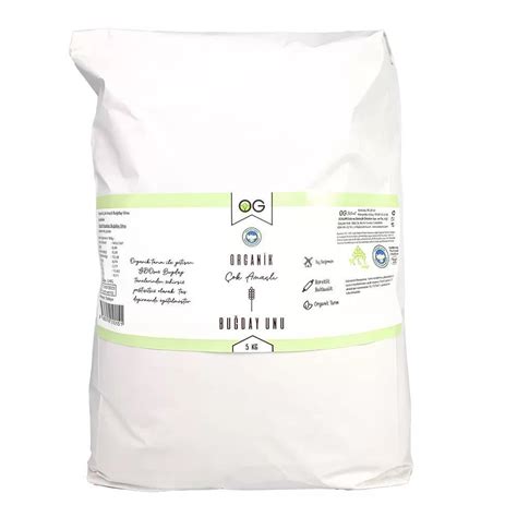 KURU GIDA OG NATURAL OG Organik Çok Amaçlı Buğday Unu 5KG