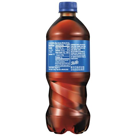 20 Fl Oz Pepsi Nutrition Facts Besto Blog