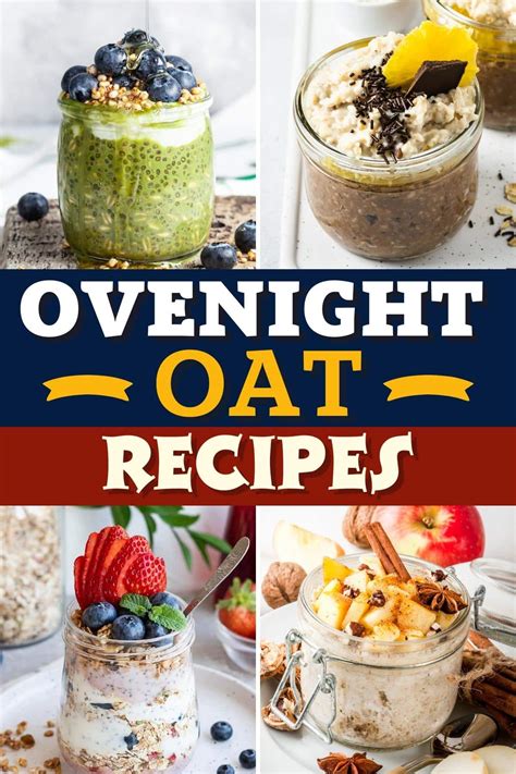 16 Easy Overnight Oat Recipes Best Flavors Insanely Good