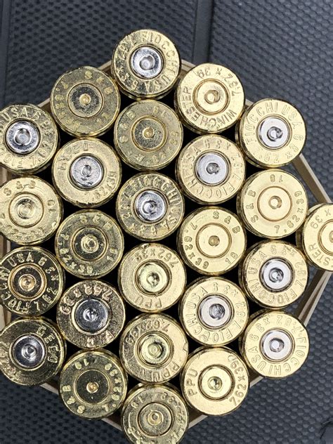 7 62x39 Once Fired Brass Bulk Reloading Brass Blue Ridge Brass