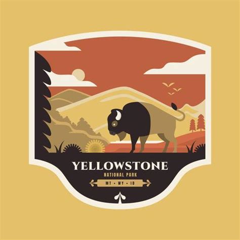 Yellowstone Vector Art, Icons, and Graphics for Free Download