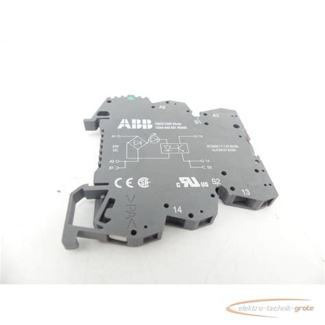 Abb Oboc Vdc Sna R Interface Relais