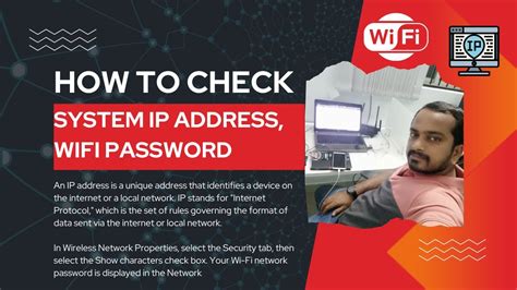 Easy Way To Find Access Wifi Password And Check Ip Address Youtube