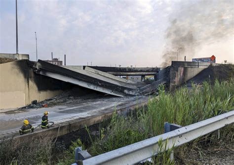 Repairs Of Collapsed I 95 In Philadelphia To Take Months