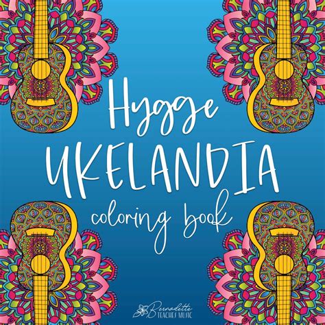 Ukelandia Coloring Book Over 40 Pages Ukulele Coloring Digital Download Print Ready Etsy