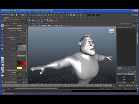 D Character Modeling In Maya Training Course Youtube