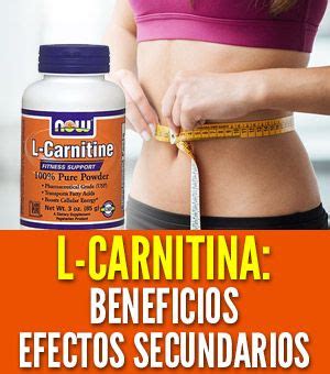 L Carnitina para qué sirve dosis y efectos No la tomes sin leer esto