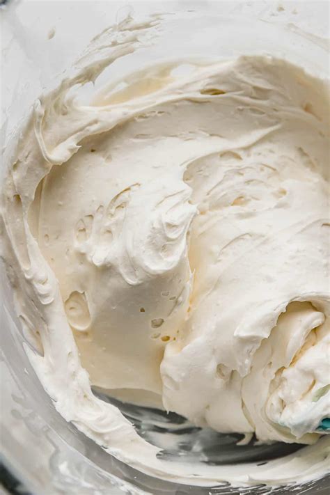 Whipped Cream Cheese Frosting Recipe