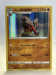 Hisuian Arcanine Holo 84 Prices Pokemon Lost Origin Pokemon Cards