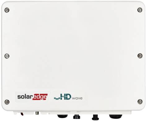 Invertor Monofazat Cu Tehnologie Wave Hd Solaredge Se H On Grid