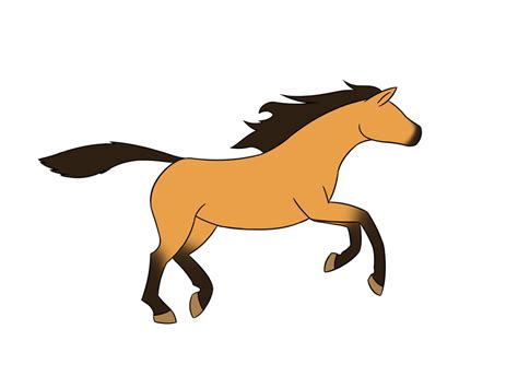 Running Horse Gif