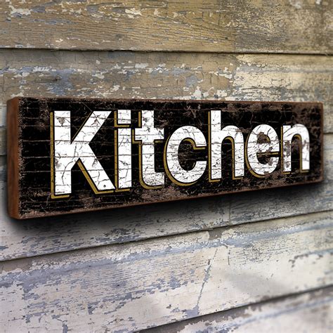 Kitchen Retro Style Sign - Suffolk Signs