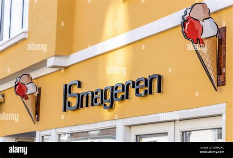 Ismageren Ice Cream Cafe In Skagen Denmark Stock Photo Alamy