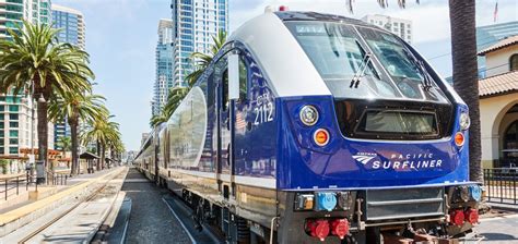 Inside Amtrak California Surfliner