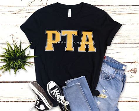 Pto Crew Shirt Custom Parent Teacher Organization Tshirts Pto Board