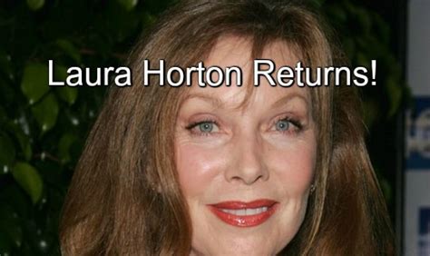 Days Of Our Lives Dool Spoilers Jaime Lyn Bauer Back As Laura Horton