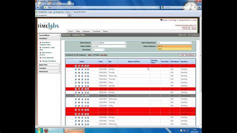 Online time attendance software - hkseolcseo