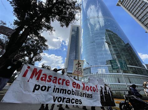 Residents Protest Inauguration Of Mexico Citys Tallest Skyscraper