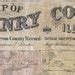 1862 Farm Line Map Of Mchenry County Illinois Etsy