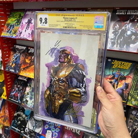 Thanos Legacy 1 CGC Comics 9 8 DellOtto Virgin Variant Cover Con