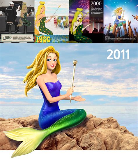 Mermaid on a Rock :: Behance