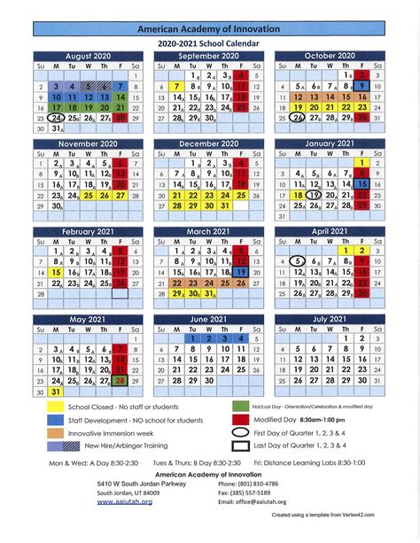 Tamu Fall Academic Calendar