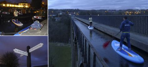 Llangollen Aqueduct - SUP'ing on the edge - SUP North UK - SUP, Wing ...