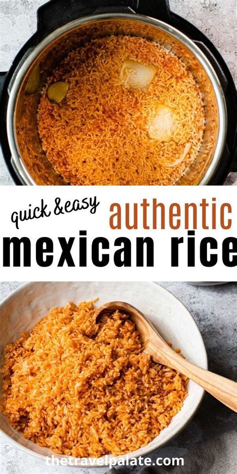 Instant Pot Mexican Rice Recipe Spanish Rice Artofit