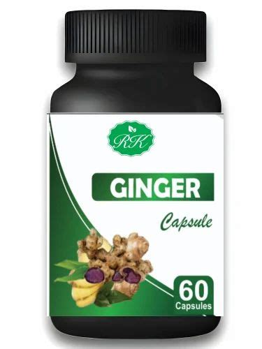 Herbal Ginger Capsules At ₹ 115 Jaipur Id 2853403161730