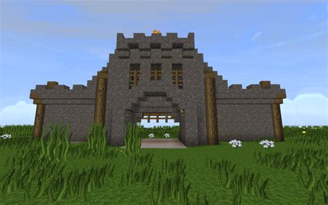 Minecraft Wall Gate