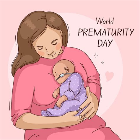 Free Vector Hand Drawn World Prematurity Day Illustration