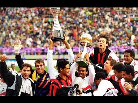 FINAL COPA iNTERCONTINENTAL 1993 São Paulo x Milan YouTube