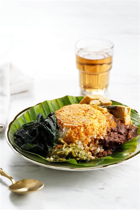 Premium Photo Rendang Padang Spicy Beef Stew From Padang Indonesia