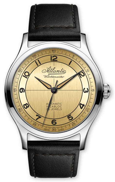 Atlantic Worldmaster Automatic Incabloc Bk