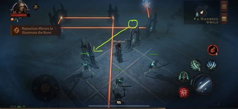 Diablo Immortal How To Solve The Lamps And Mirror Puzzles In The