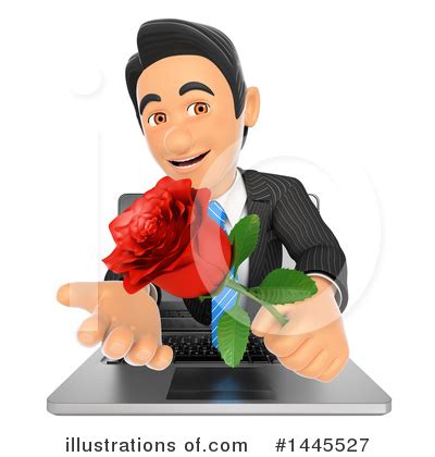 Business Man Clipart #1445527 - Illustration by Texelart